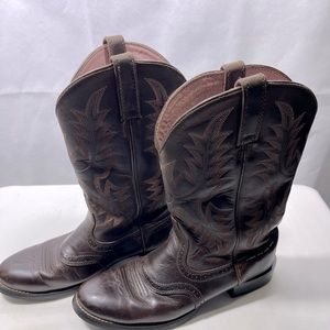 Ariat Mens Heritage Stockman Boots Brown Size 9B